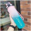 1 Liter Large Capacity Sports Water Bottle Photo 3